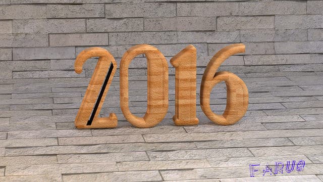 The year 2016