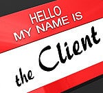 Client name tag